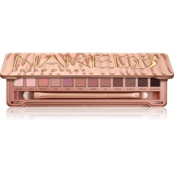 Urban Decay Naked3 paleta farduri de ochi cu pensula - imagine 2